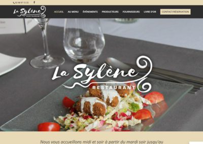 Création du site web La Sylène, RESTAURANTà Confort-Meilars