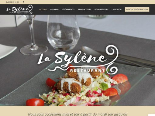 Création du site web La Sylène, RESTAURANTà Confort-Meilars