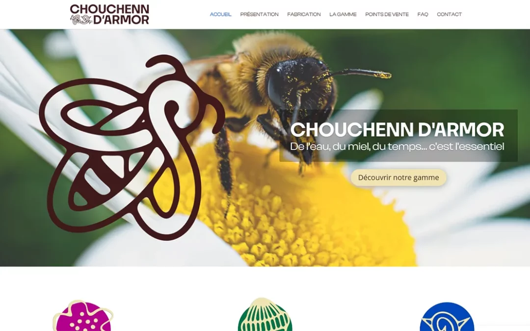 Création du site internet Chouchenn d&rsquo;Armor