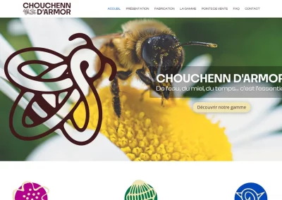 Création du site internet Chouchenn d&rsquo;Armor